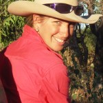 Head and shoulder photo of Casey Collier, Pastoral Production Officer, Department of Agriculture and Food, Tennant Creek