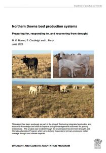 Northern Downs regional report cover page.