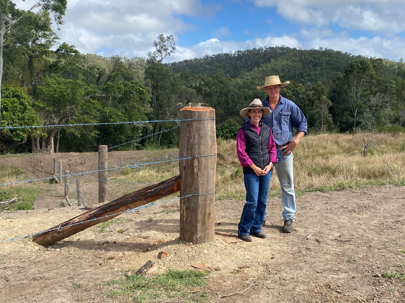 GRASS program participants, Justin and Bronwyn Tait