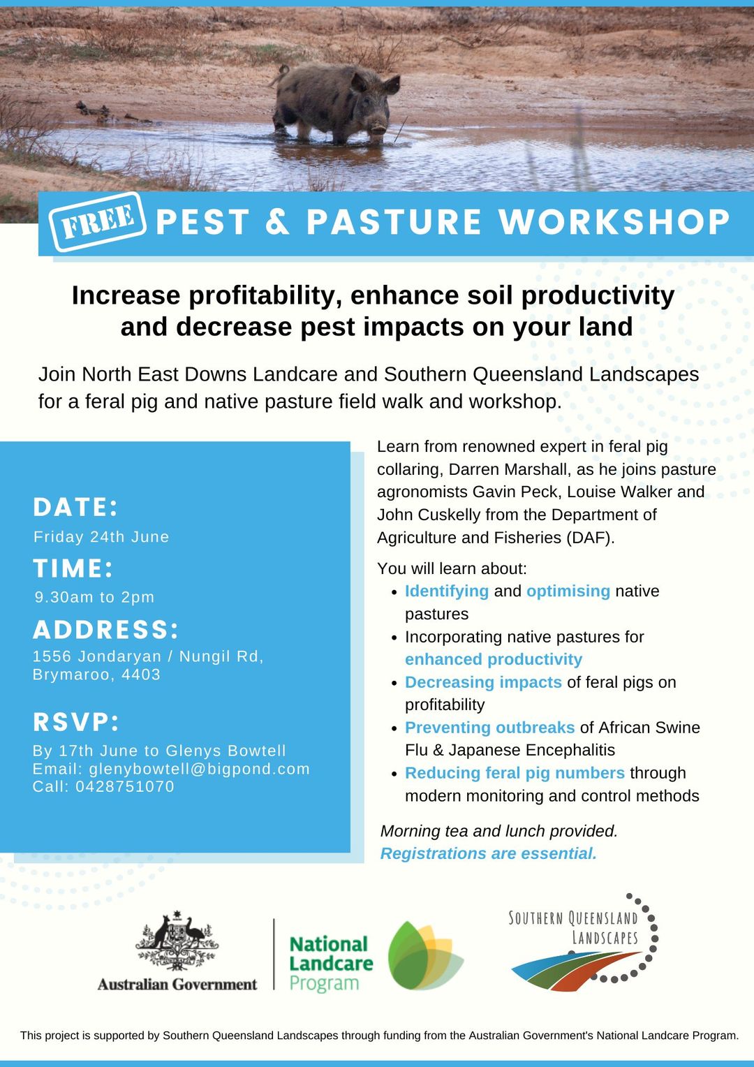 Pest & Pasture workshop