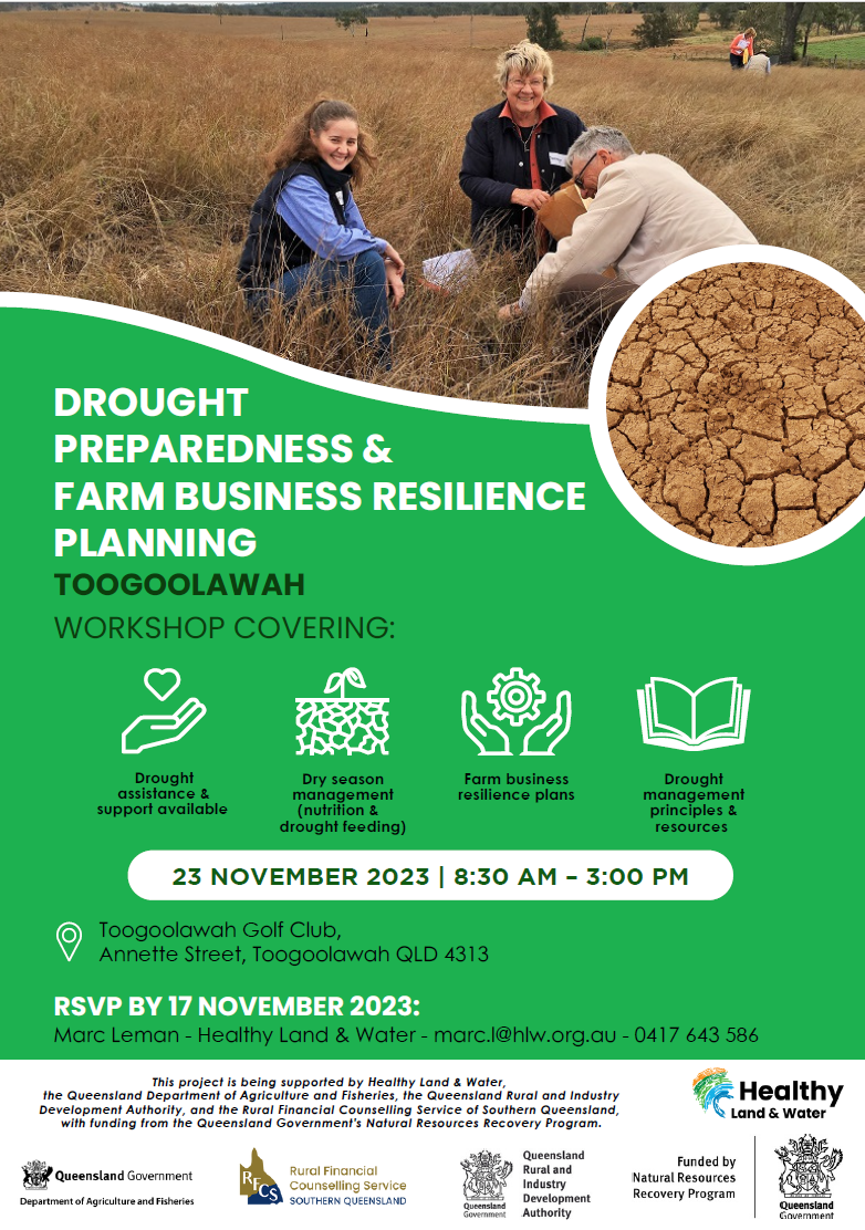 Drought preparedness and farm business resilience planning Toogoolawah