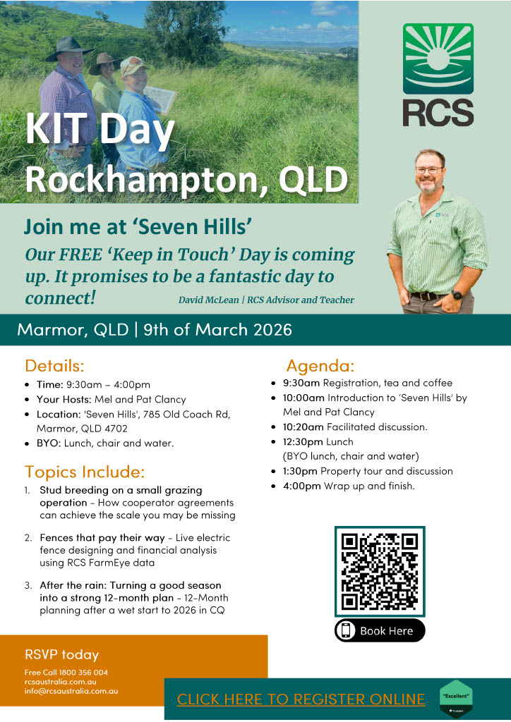 Event flyer for RCS Keep in Touch Day in March 2026 page 1