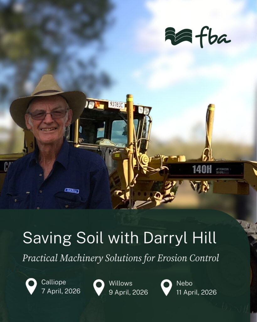 Flyer for FBA workshop with Darryl Hill.