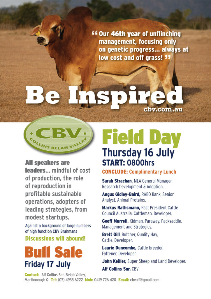 Collins Belah Valley Field Day 2026 flyer