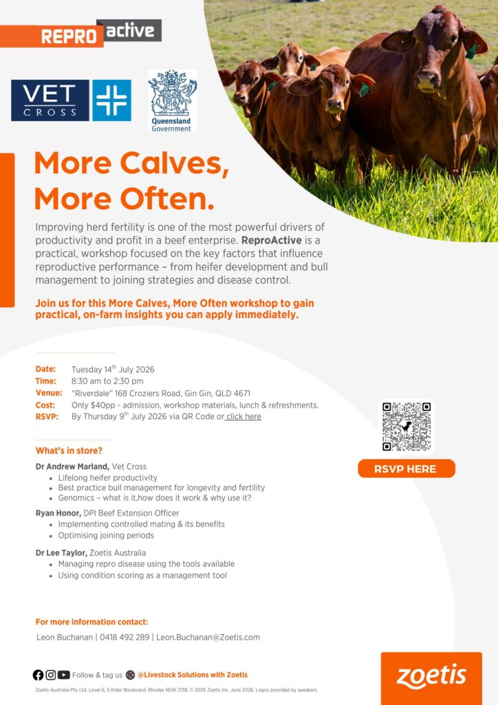 More Calves, More Often Workshop Gin Gin July 2026