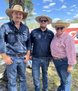Extension officers at Callide Dawson beef carcass competition field day