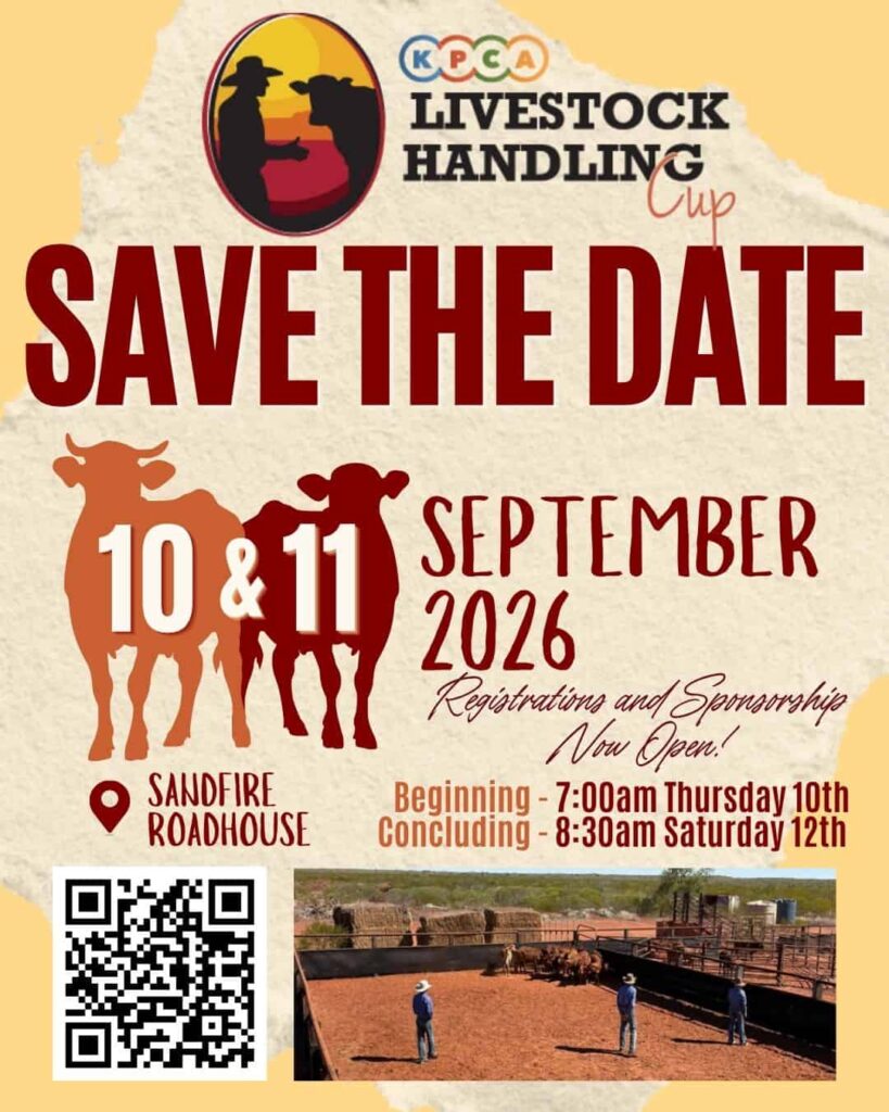 KPCA Livestock Handling Cup 2026 2026-Save-the-Date flyer