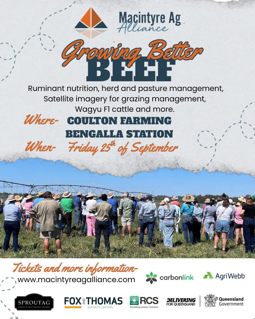 Macintyre Ag Alliance field day 2026 flyer