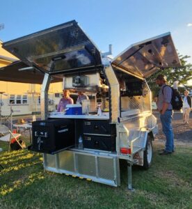 A mobile laboratory housed in a standard 7 x 5 trailer