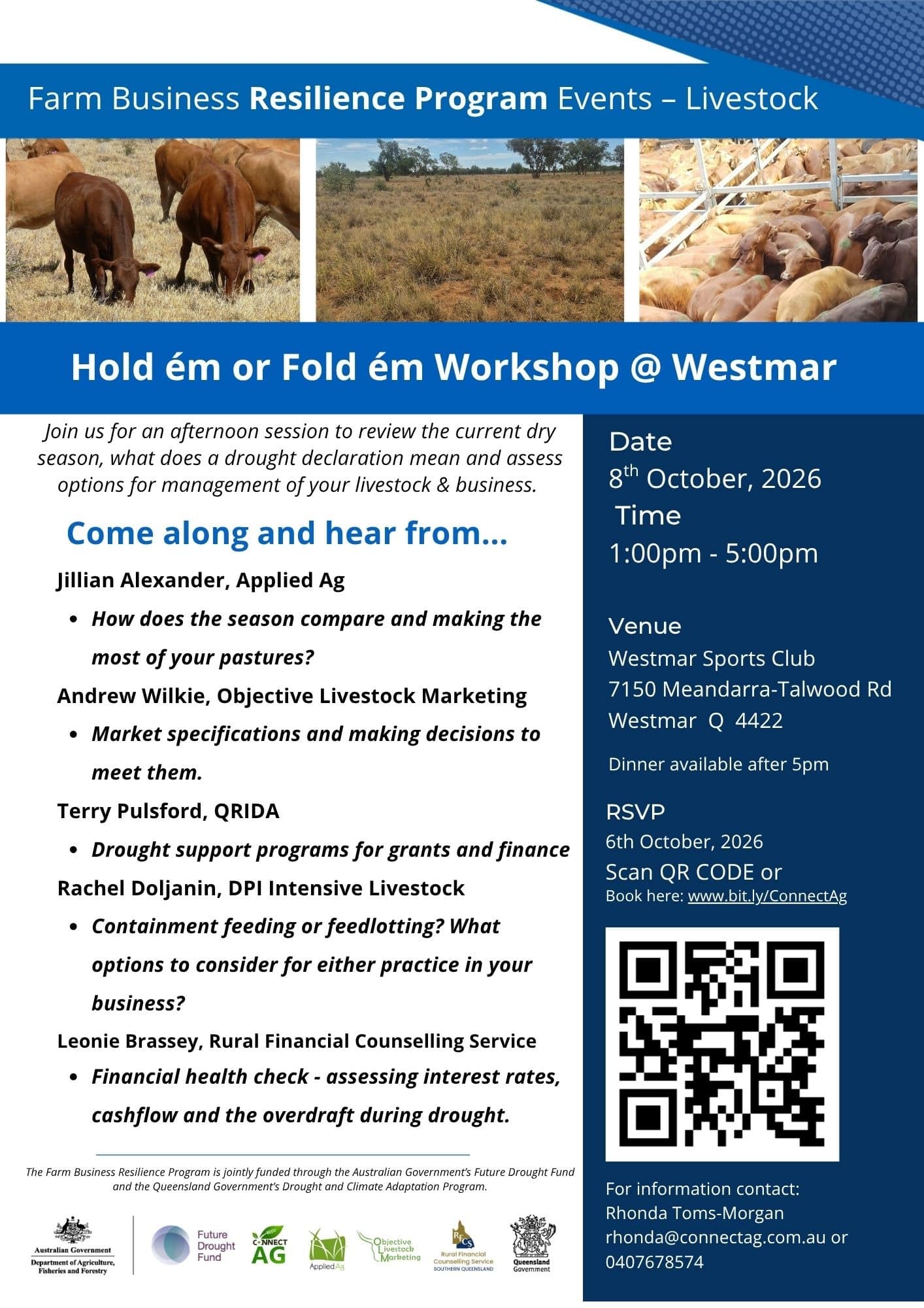 ConnectAg workshop at Westmar flyer