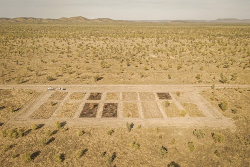 Aerial view of Kidman Springs trial site
